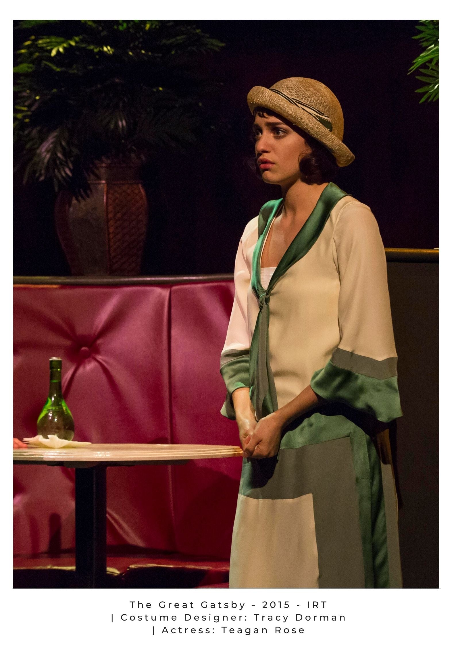 The Great Gatsby IRT Entertainment Industry Theatre Movie Work Costume Construction Work Seamstress Draper