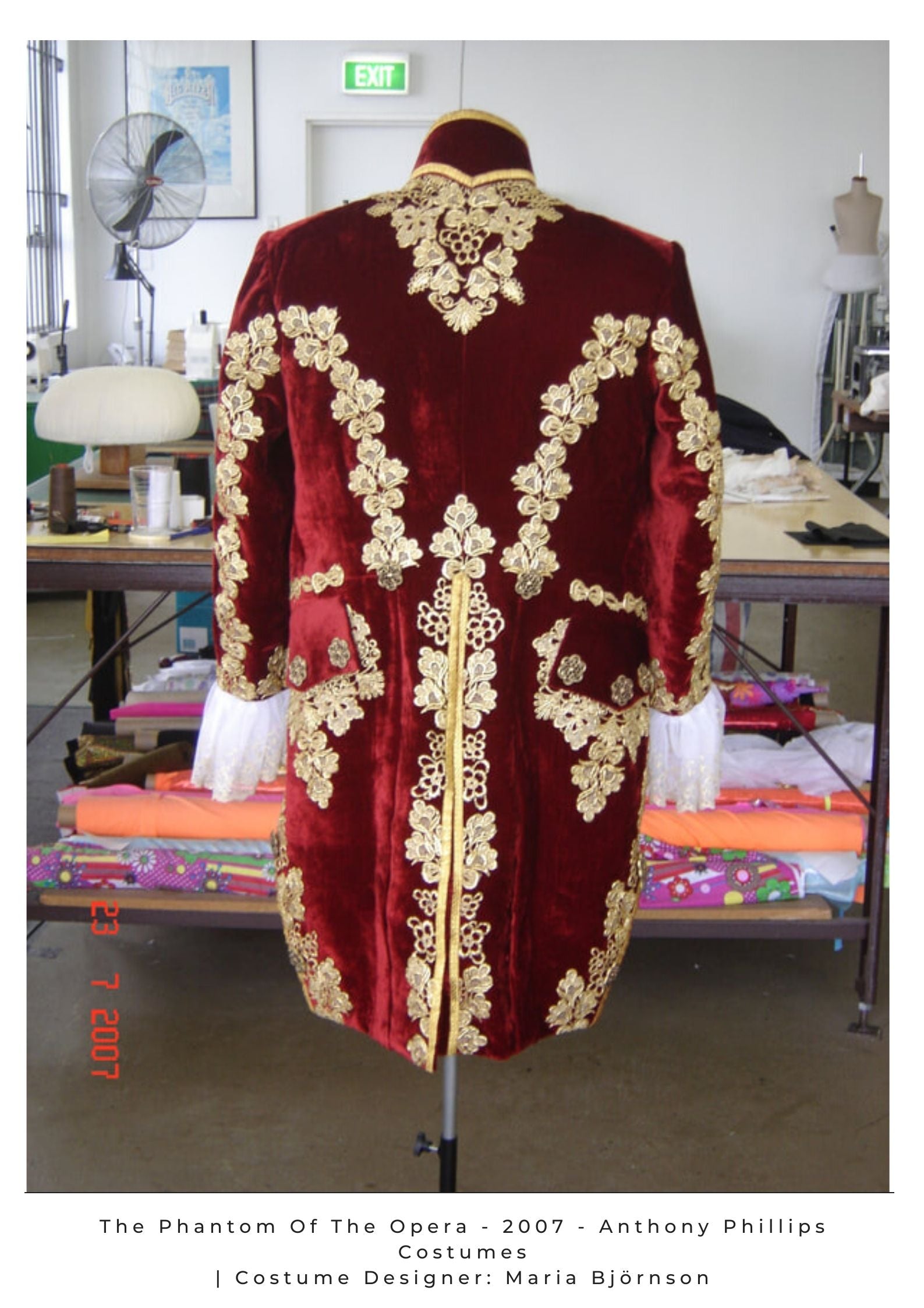The Phantom Of The Opera Entertainment Industry Theatre Movie Work Costume Construction Work Seamstress Draper