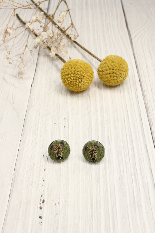 Embroidery Greyhound Studs #20
