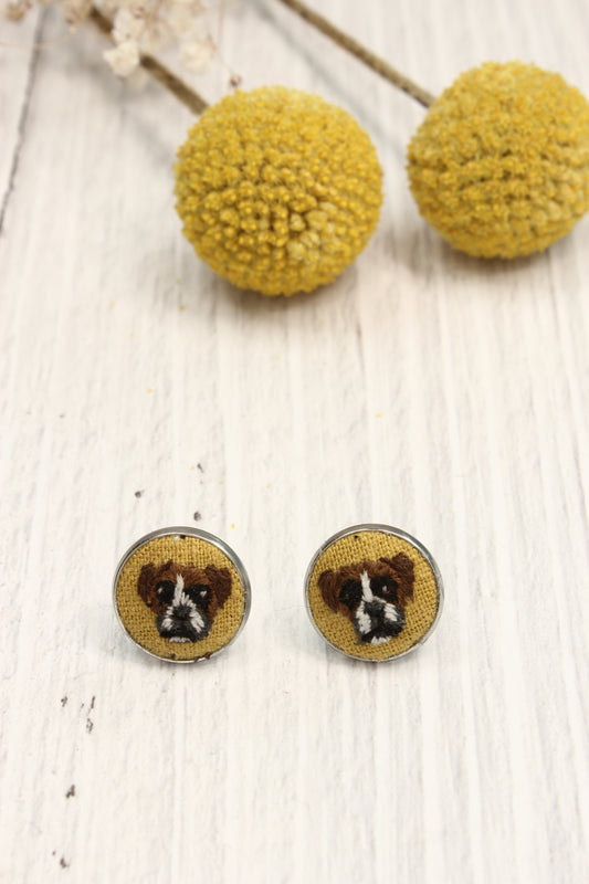 Embroidery Boxer Studs #209