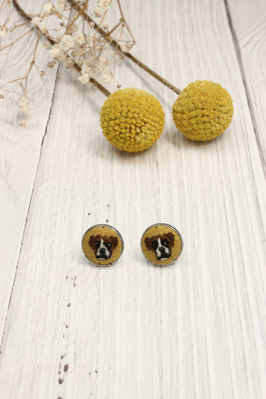 Embroidery Boxer Studs #209