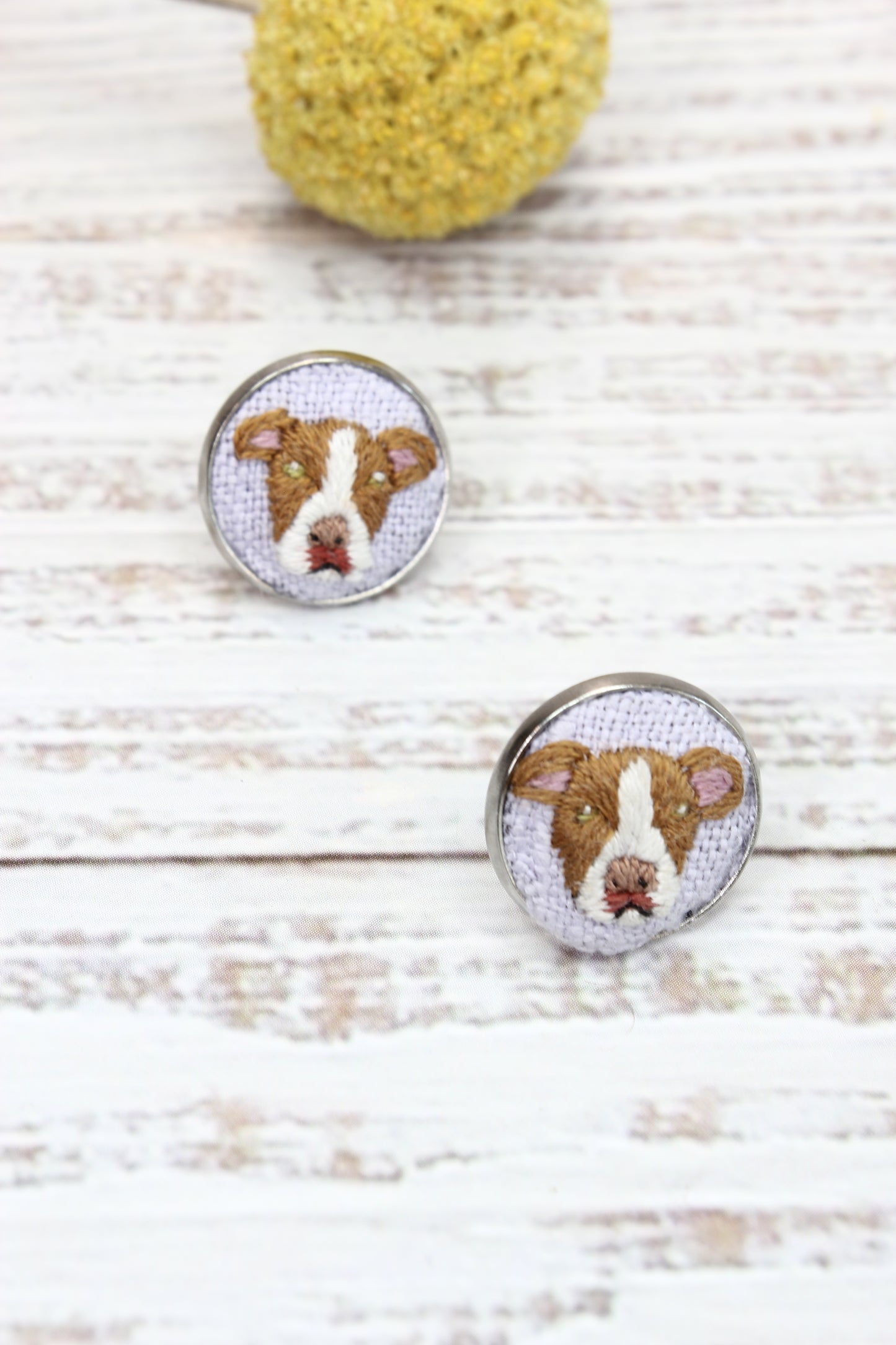Embroidery Pitbull #2