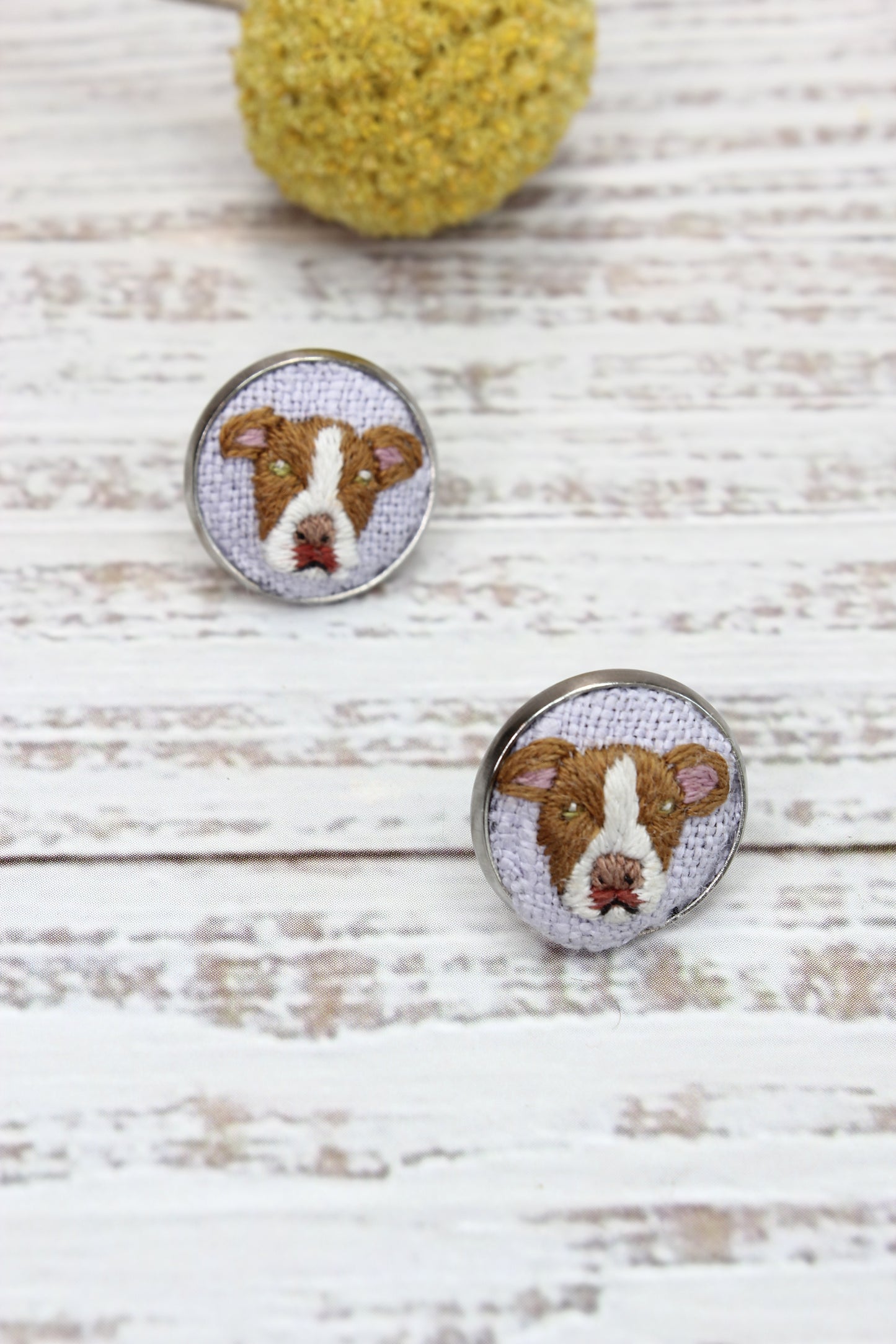 Embroidery Pitbull #2
