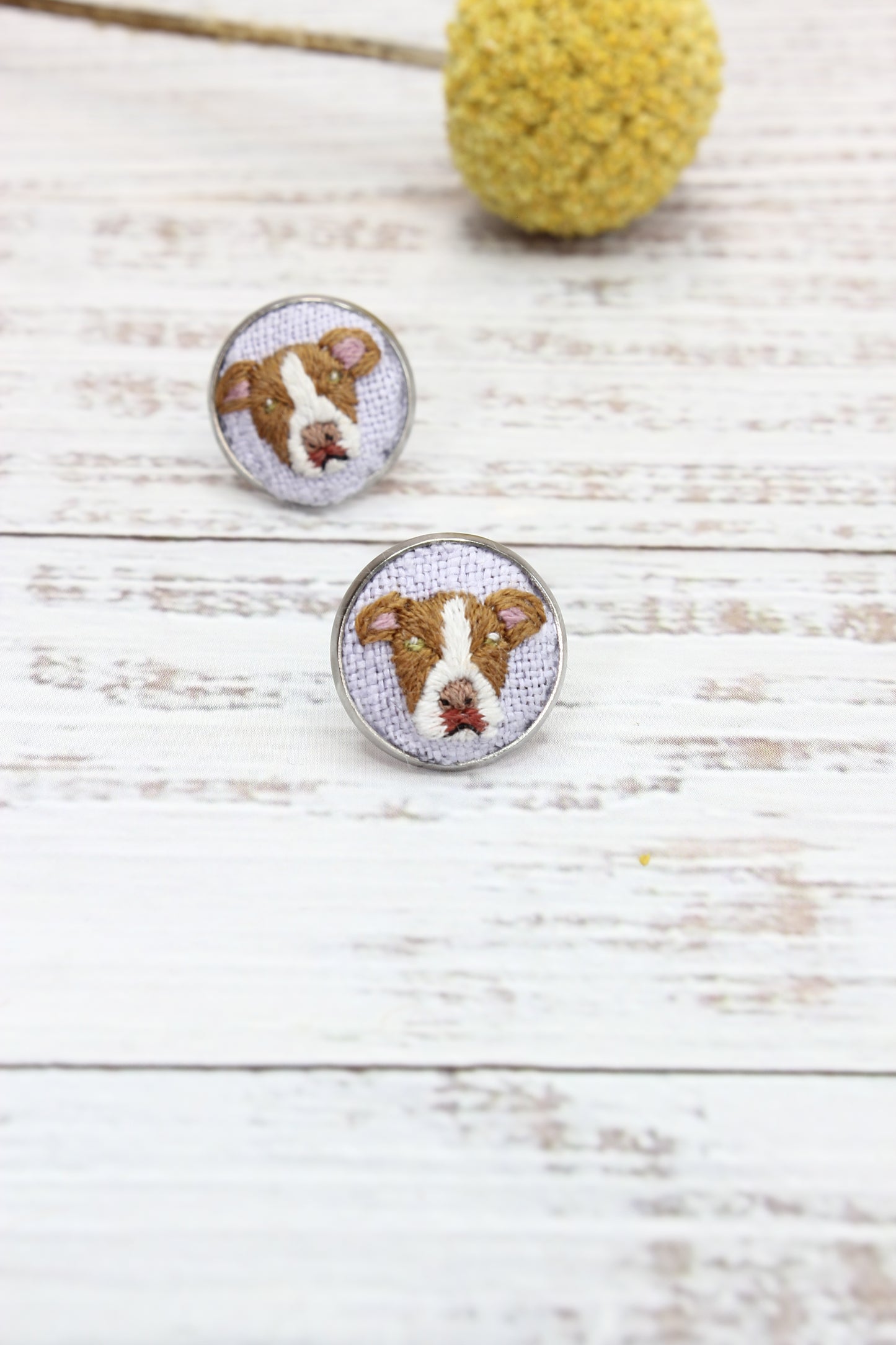 Embroidery Pitbull #2
