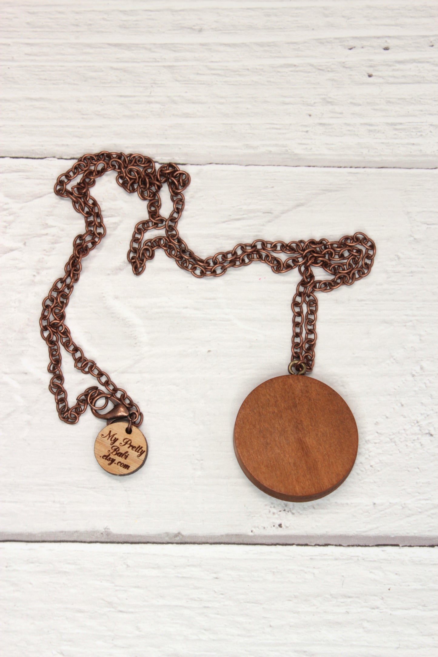 Embroidery Doodle Dog Necklace