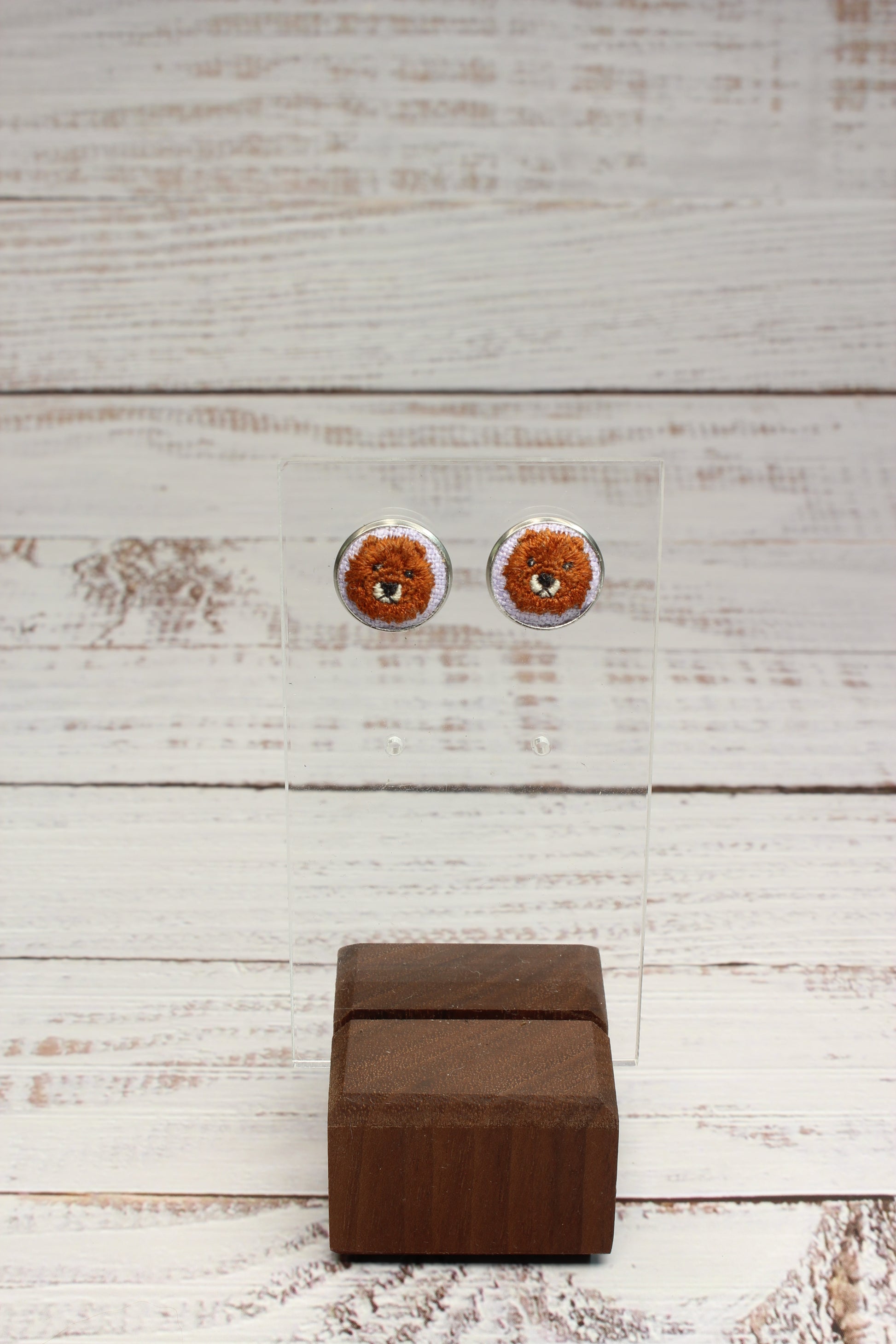 Chow Chow Embroidery Studs