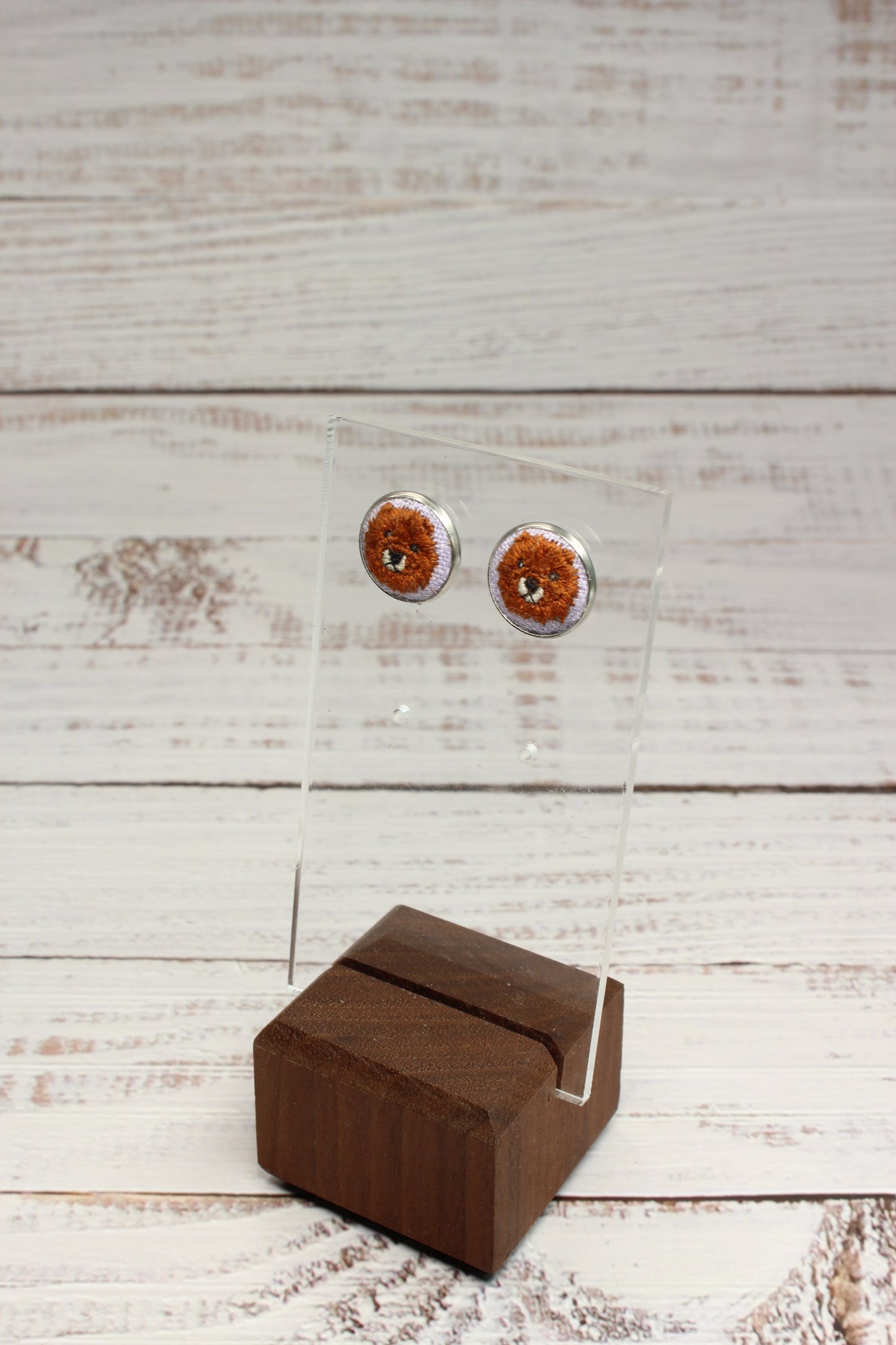 Chow Chow Embroidery Studs