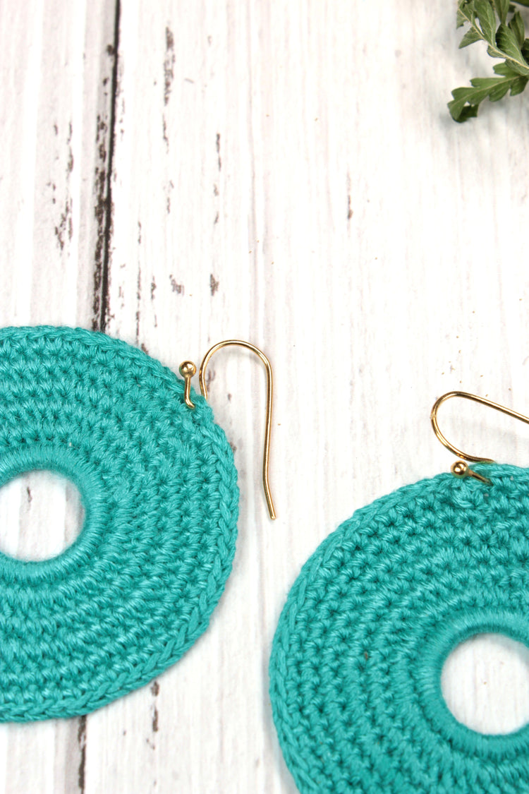 Crochet Wire Earrings