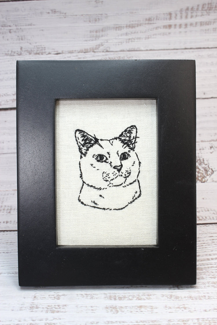 Framed Cat Art