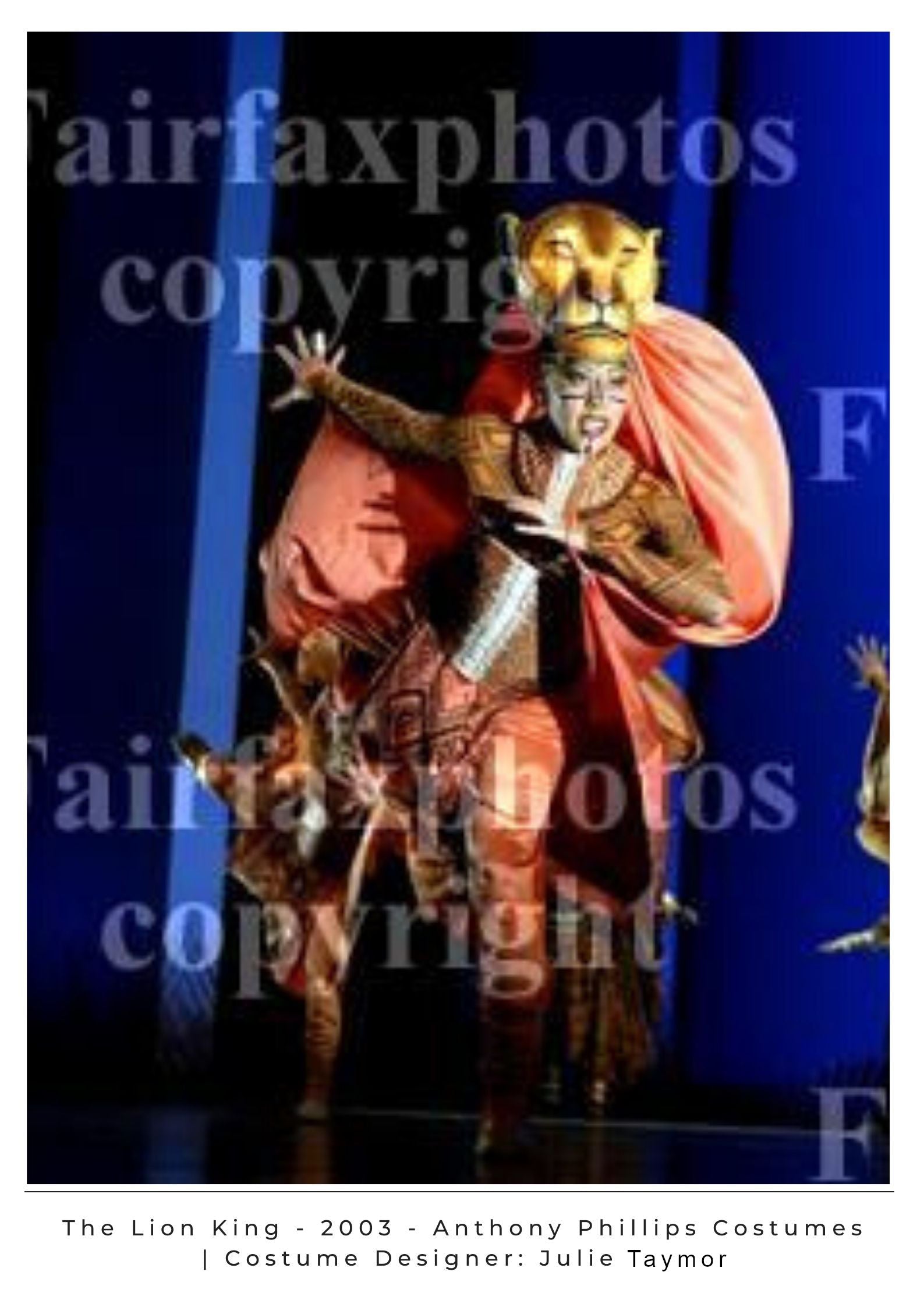 The Lion King Broadway Musical Entertainment Industry Theatre Movie Work Costume Construction Work Seamstress Draper