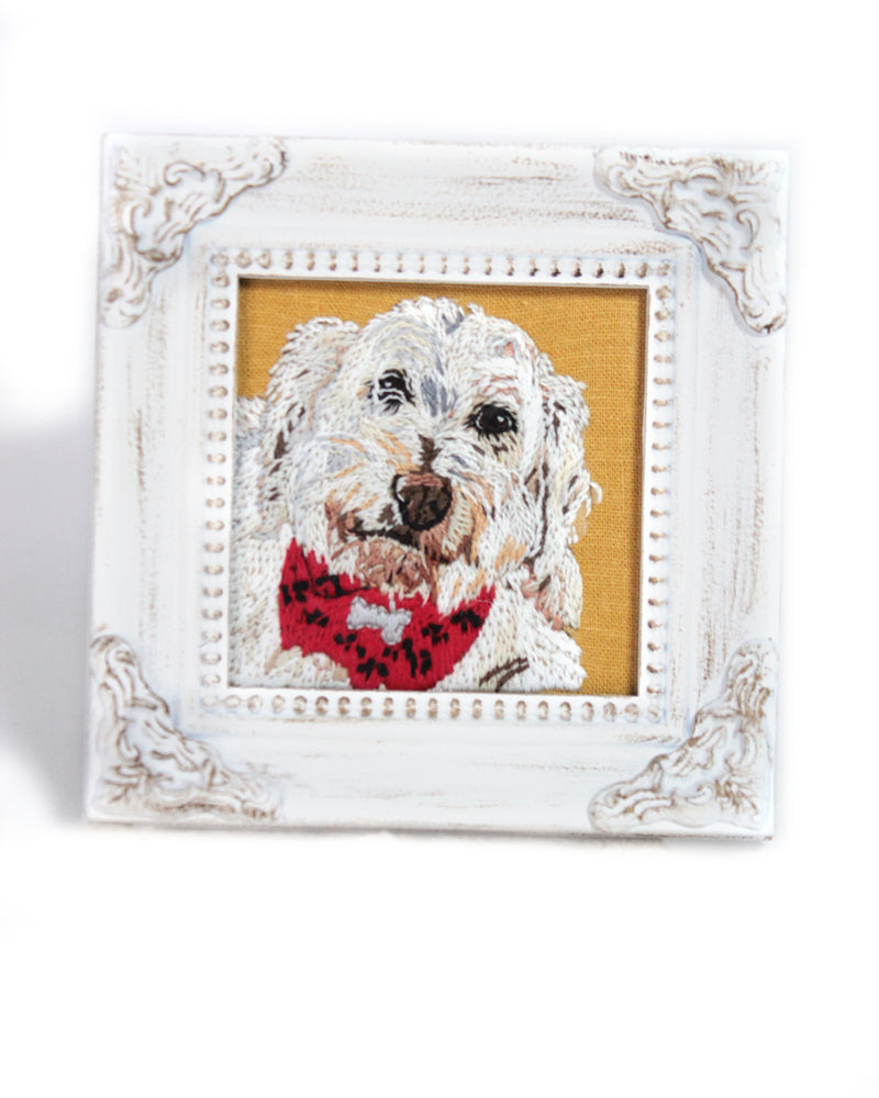 Custom Embroidery Pet Portrait My Pretty Babi