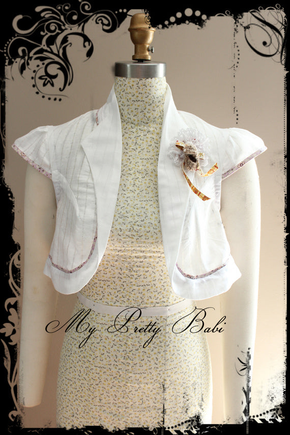 My Pretty Babi Linen Bolero