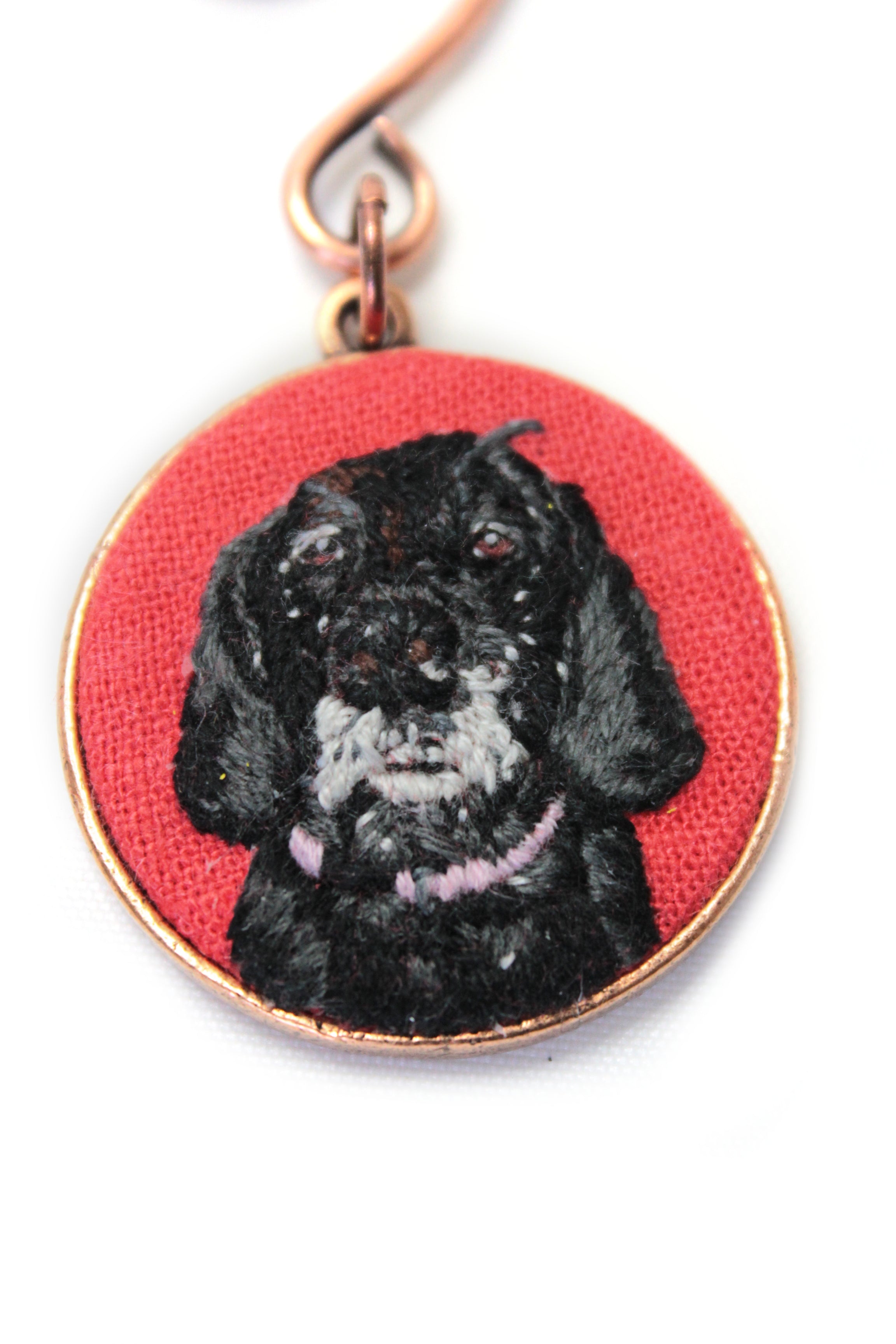 Custom Embroidery Pet Portrait My Pretty Babi