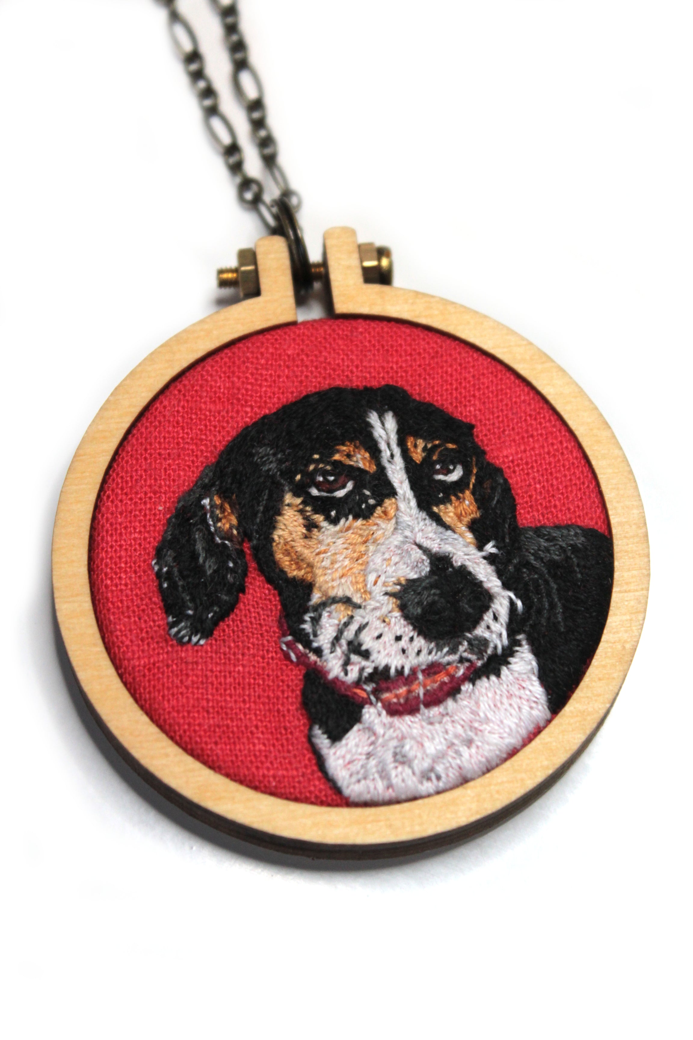 Custom Embroidery Pet Portrait My Pretty Babi