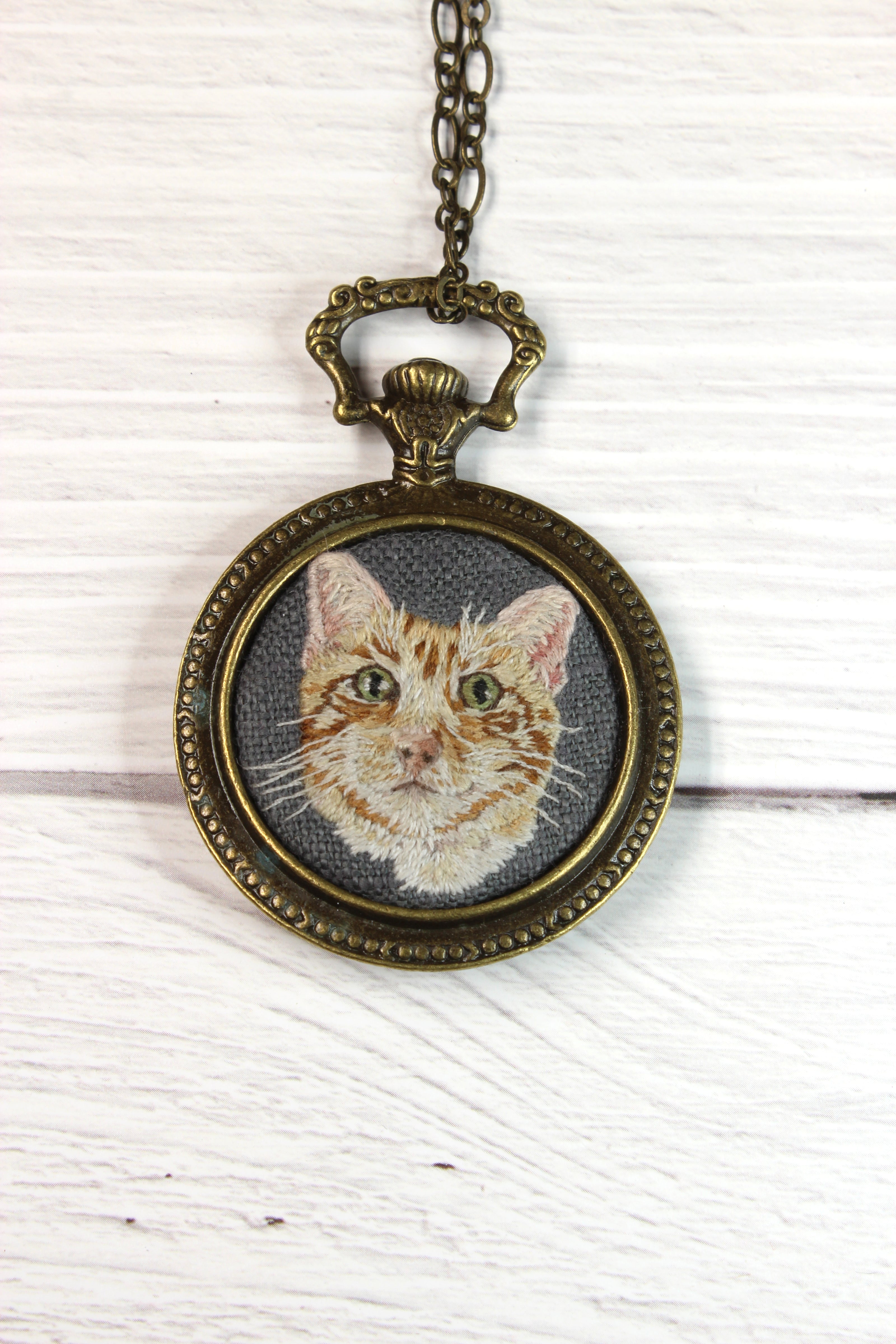 Custom Embroidery Pet Portrait My Pretty Babi