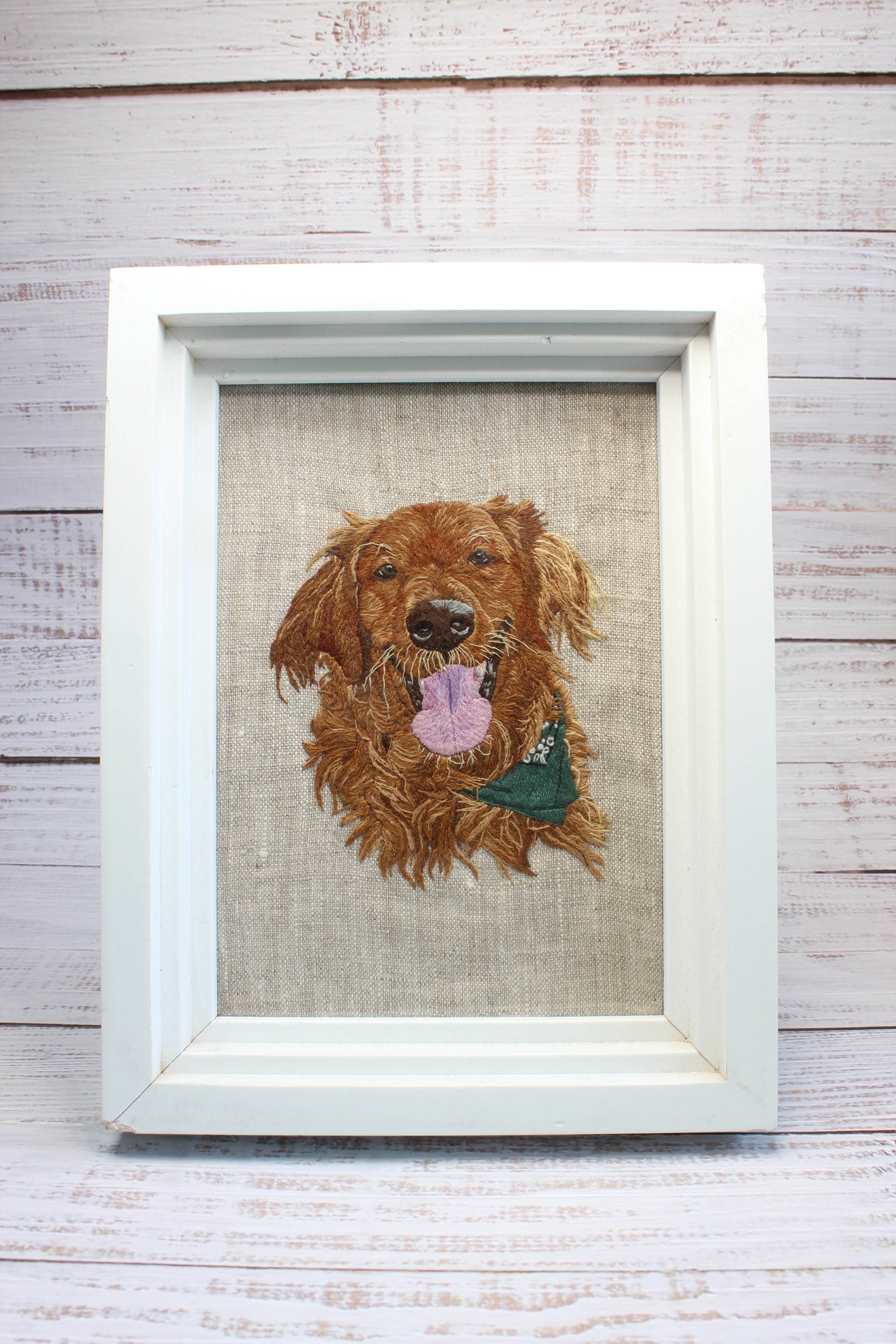 Custom Embroidery Pet Portrait My Pretty Babi