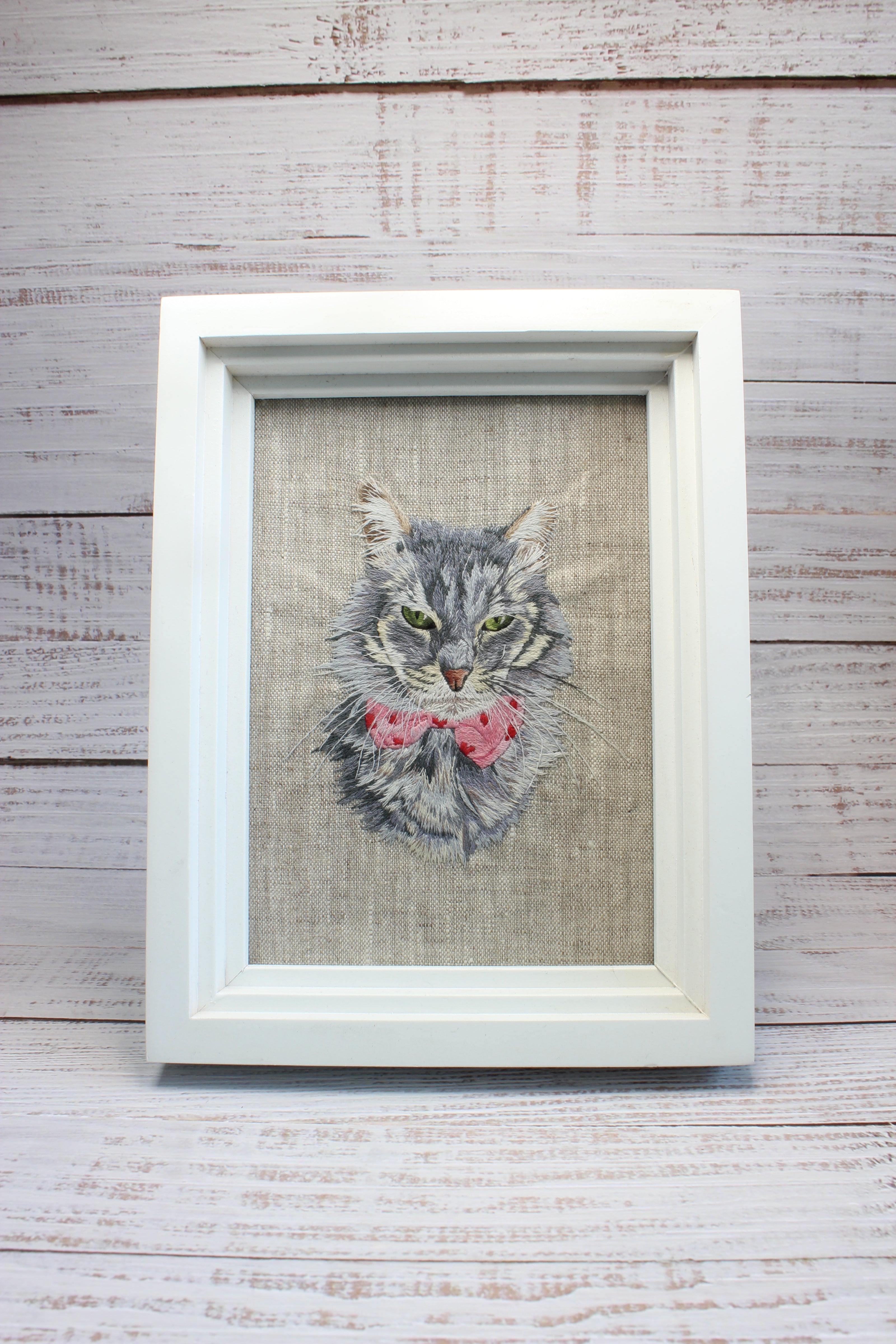 Custom Embroidery Pet Portrait My Pretty Babi