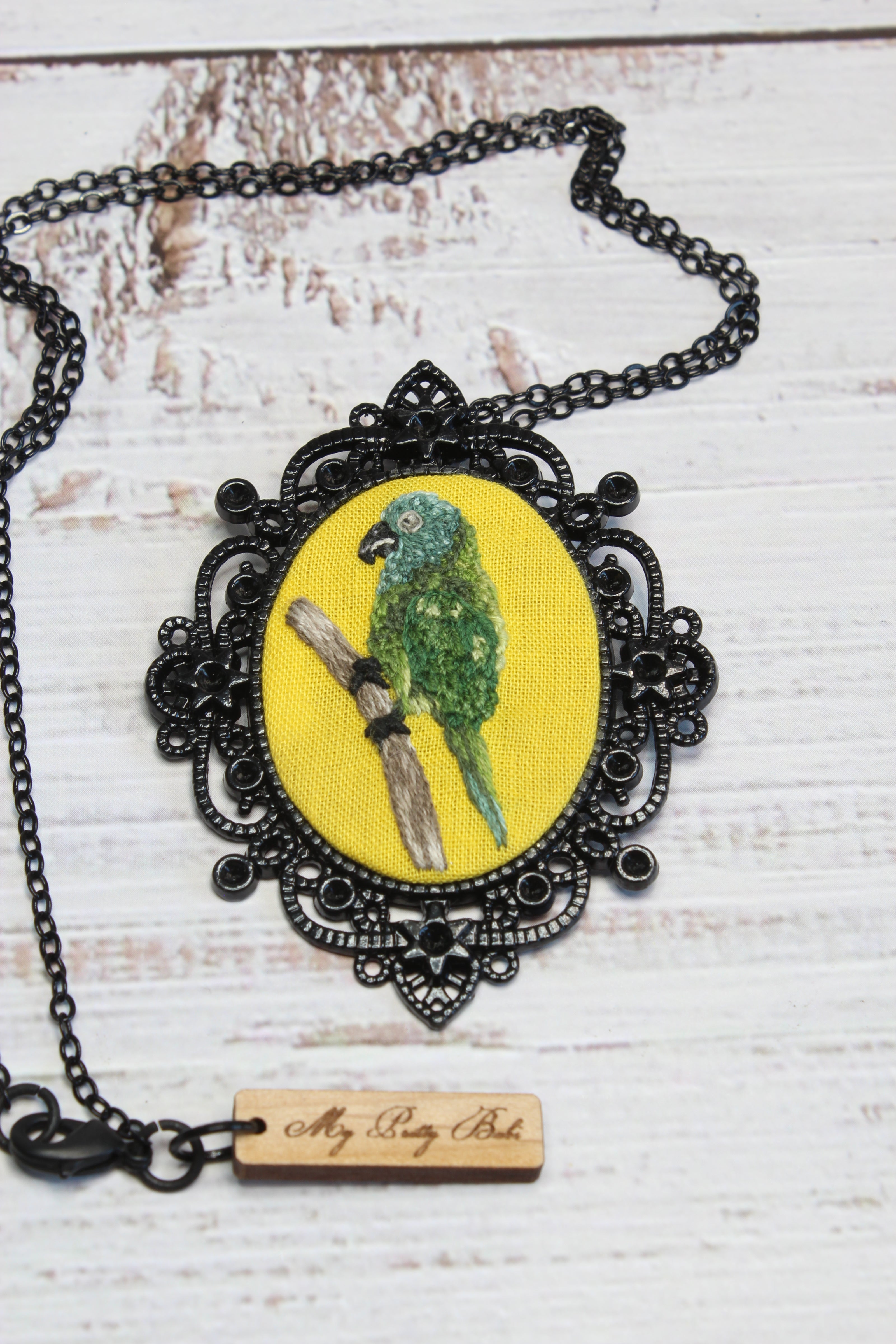 Custom Embroidery Pet Portrait My Pretty Babi