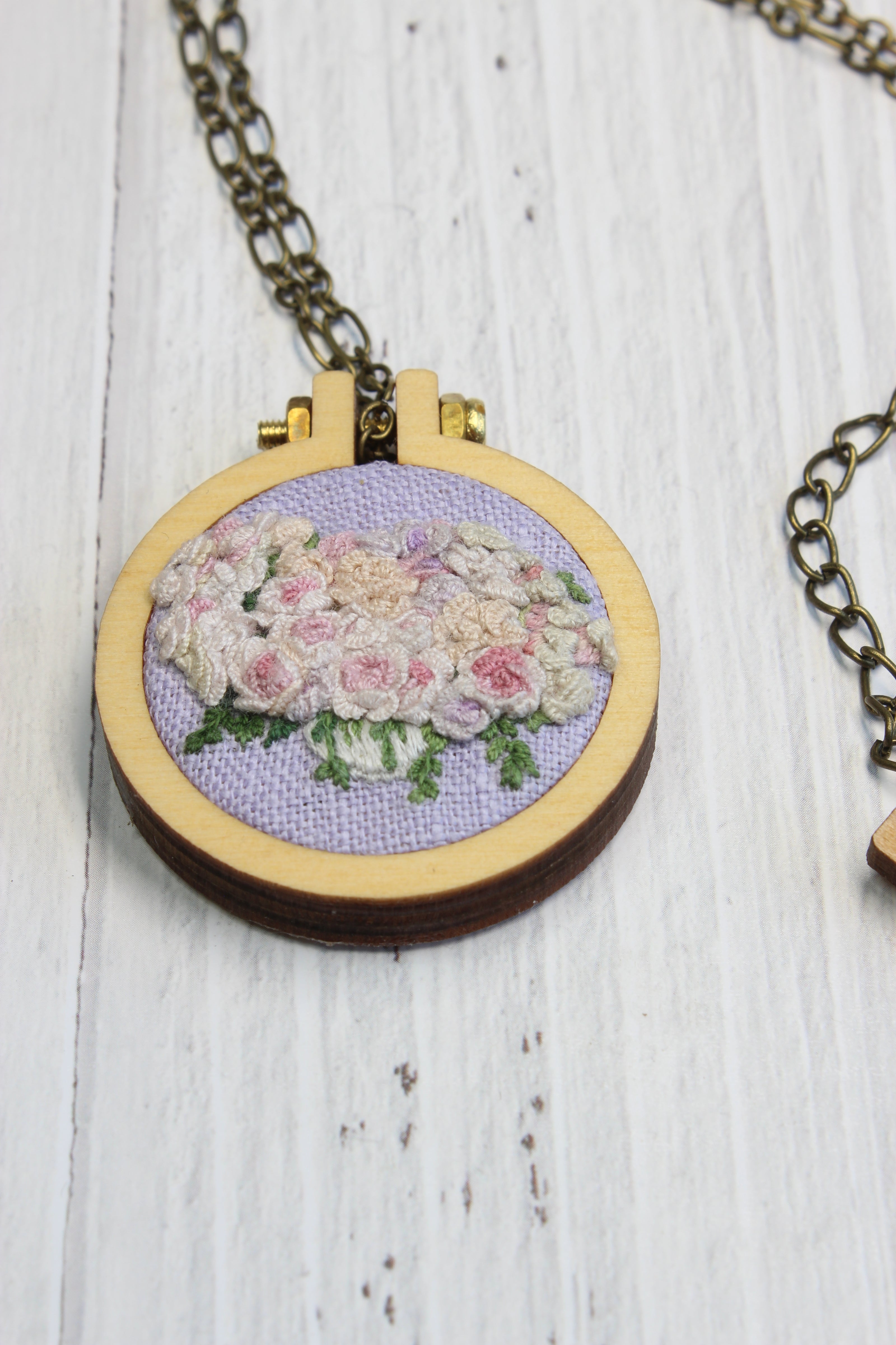 Custom Embroidery Wedding Anniversary Flowers Portrait My Pretty Babi