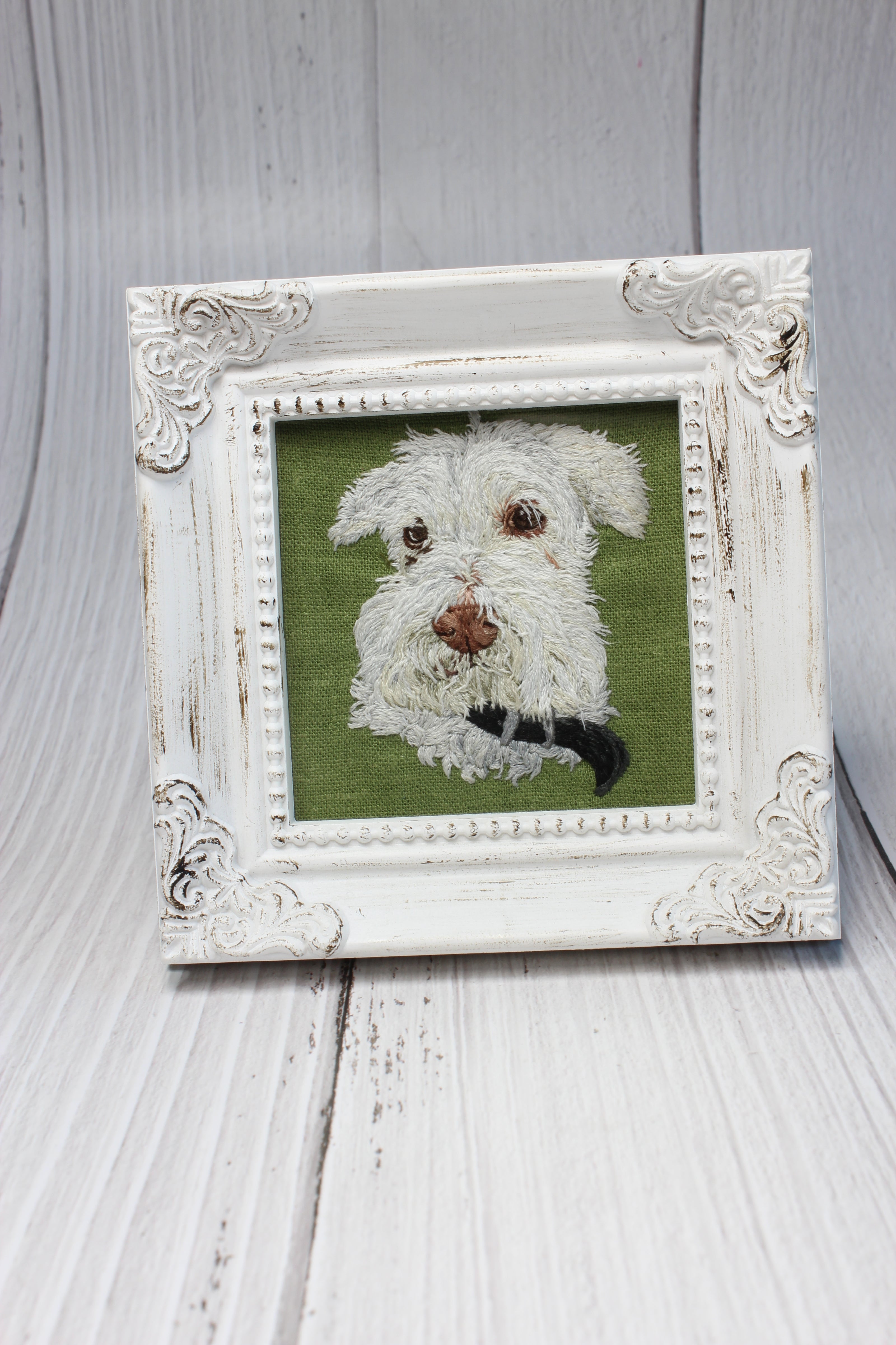 Custom Embroidery Pet Portrait My Pretty Babi