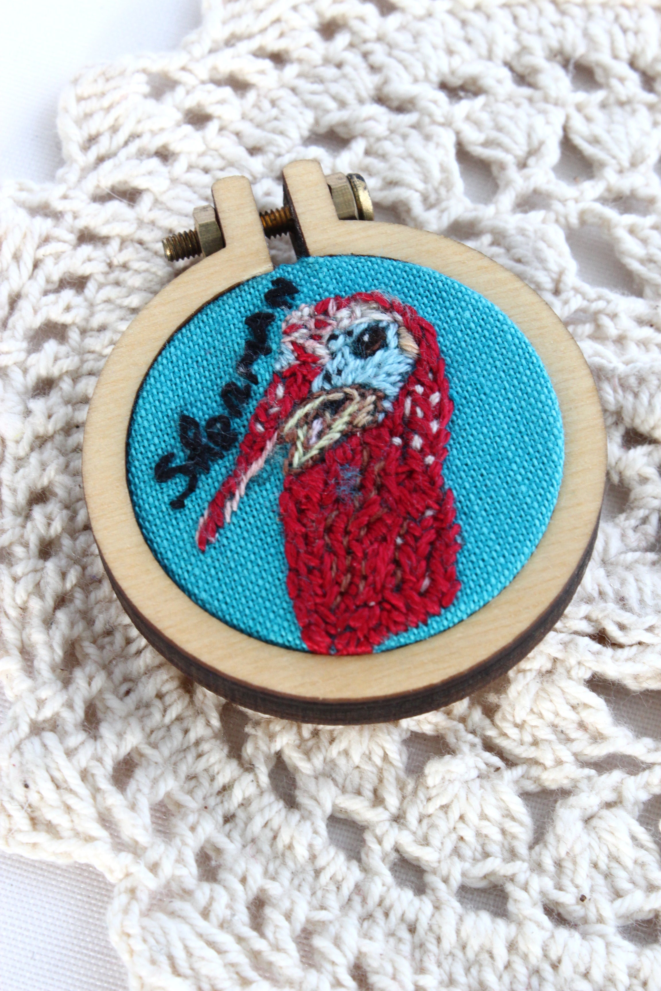 Custom Embroidery Pet Portrait My Pretty Babi