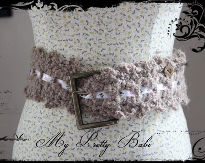 My Pretty Babi Crochet Belt
