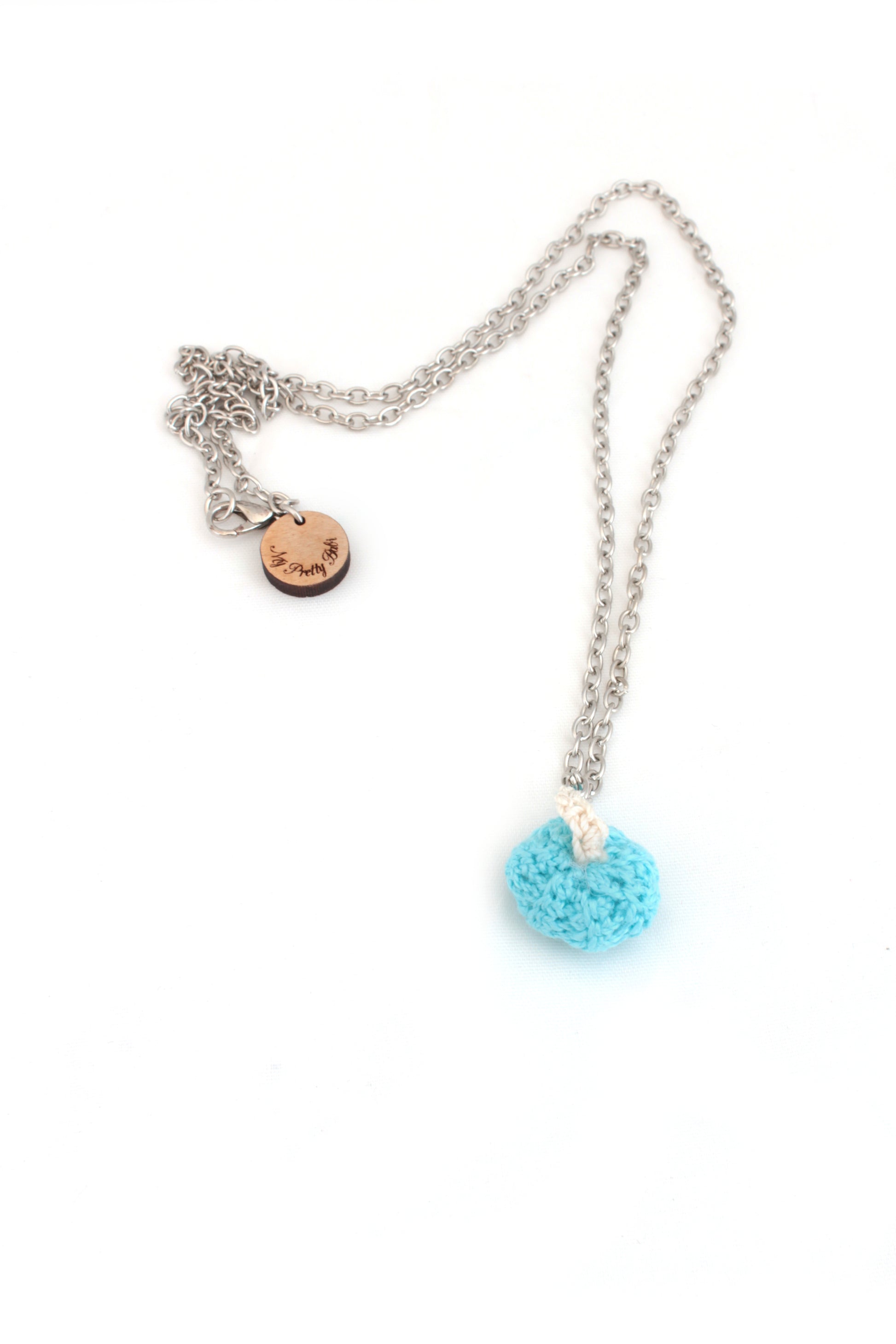 Crochet Pumpkin Necklaces
