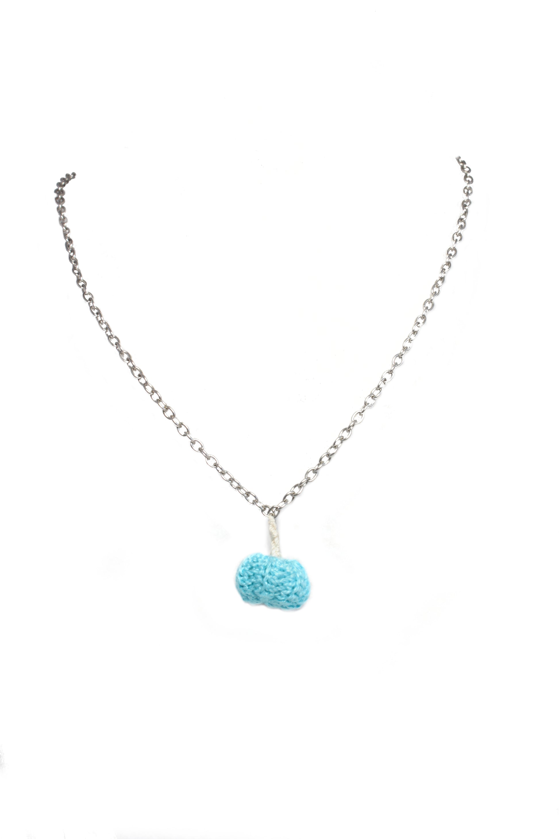 Crochet Pumpkin Necklaces