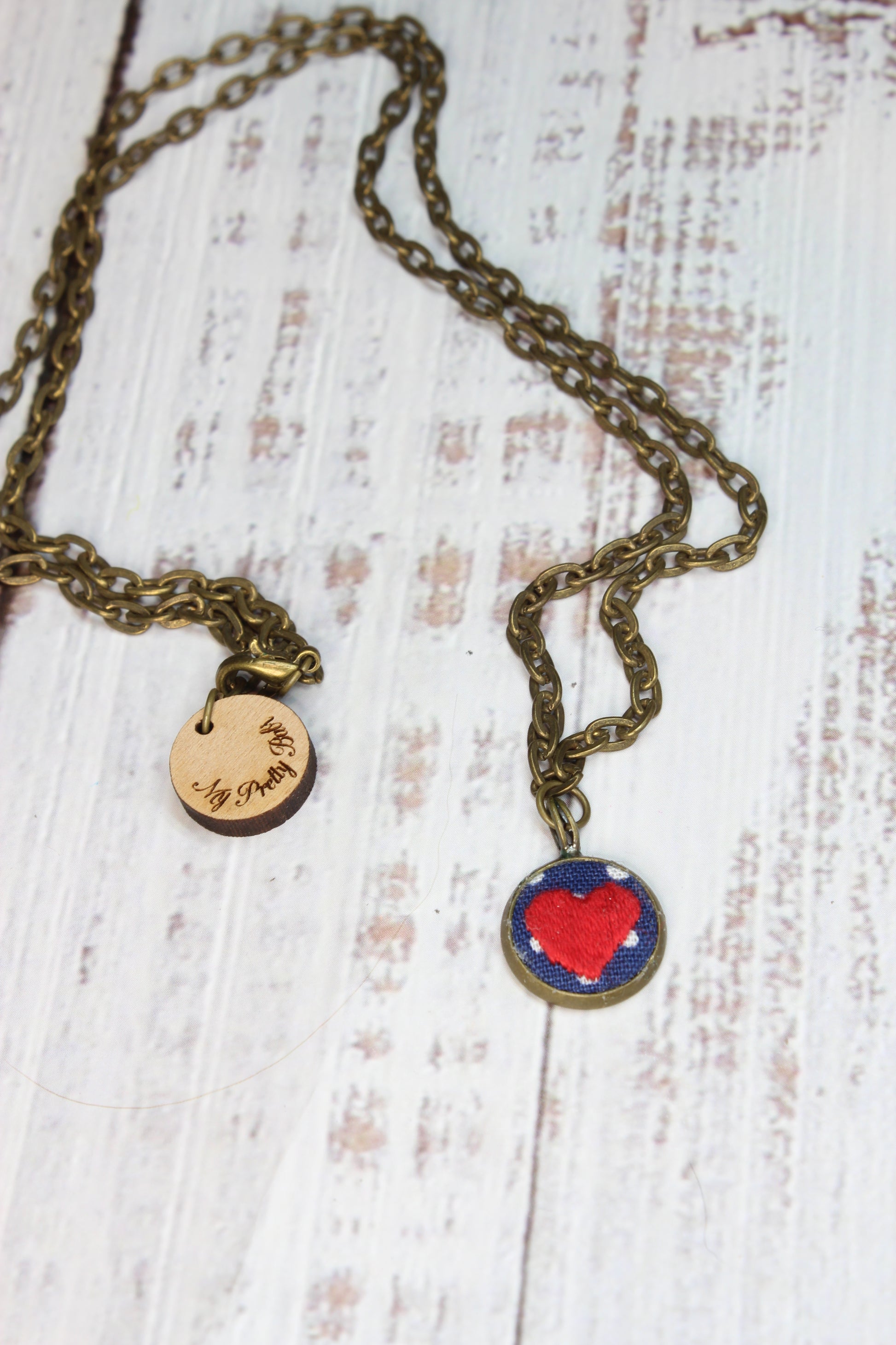 Embroidery Hearts Gift Set