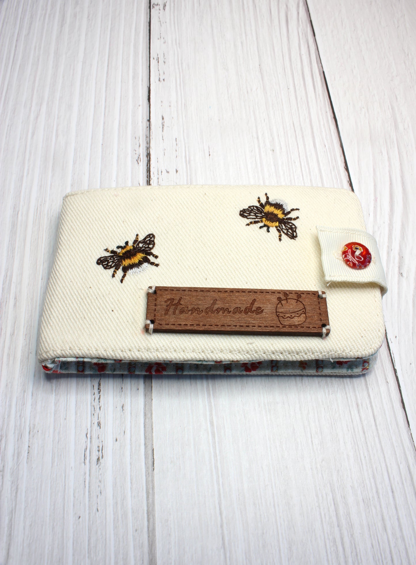 Embroidery Bee Wallet